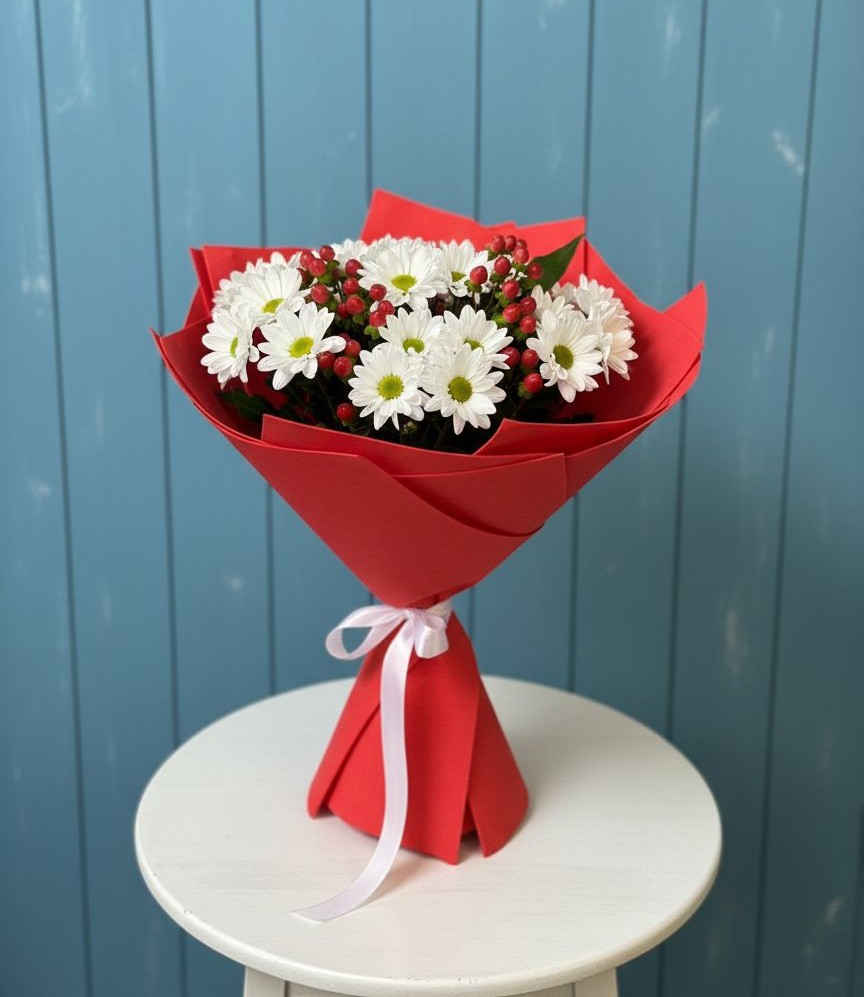 Букет цветов из: Хризантемы в Коврове