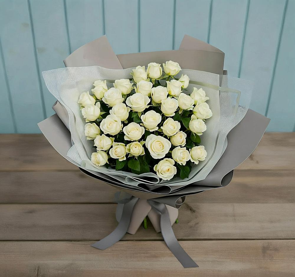 Букет Белоснежная нежность в Коврове