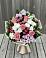 Букет цветов из: Альстромерии, Гвоздики, Розы и Хризантемы в Коврове