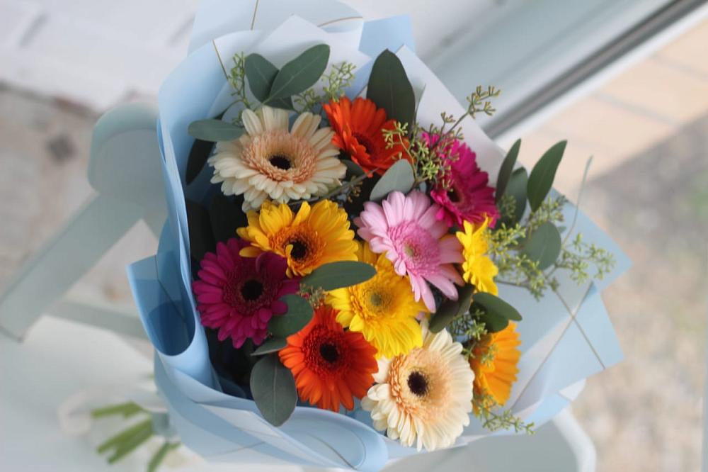 Букет цветов из: Герберы в Коврове