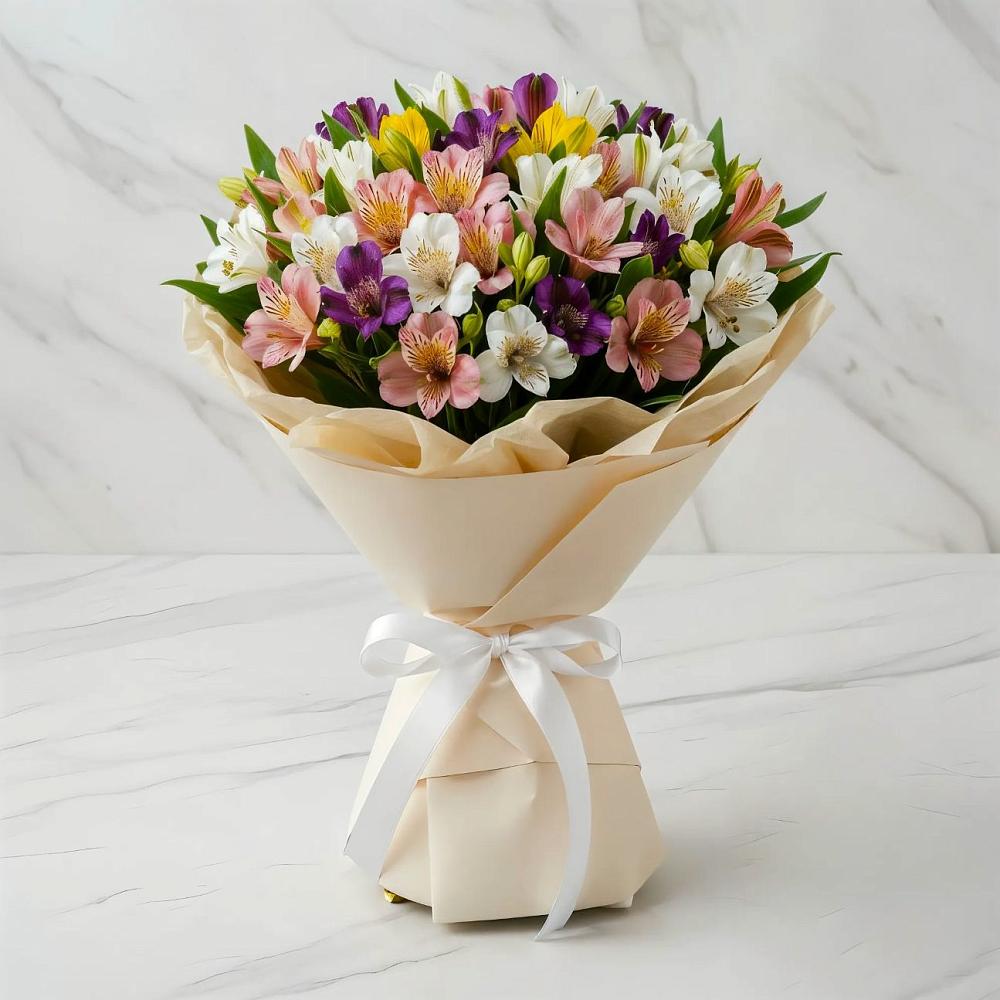 Букет цветов из: Альстромерии в Коврове