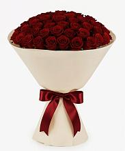 Букет 101 Бордовая роза Блэк Бакарра в Коврове