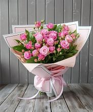 Букет Розовый кустик в Коврове