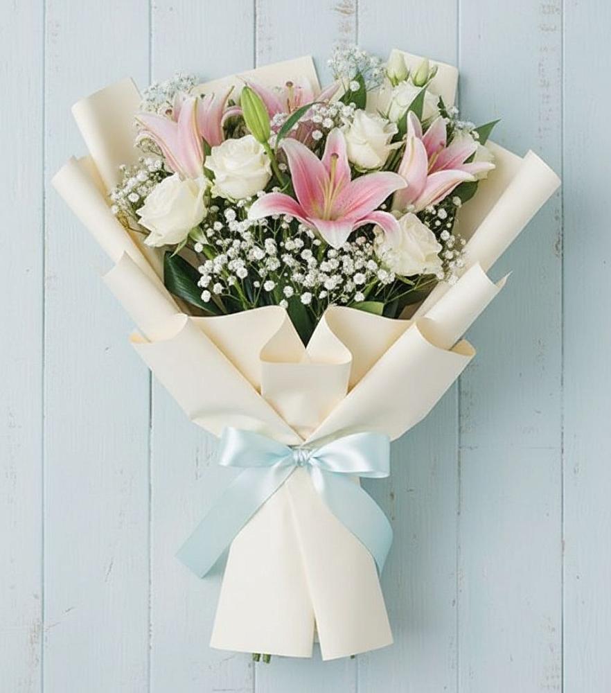 Букет цветов из: Лилии в Коврове