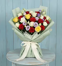 Букет цветов из:  Розы в Коврове