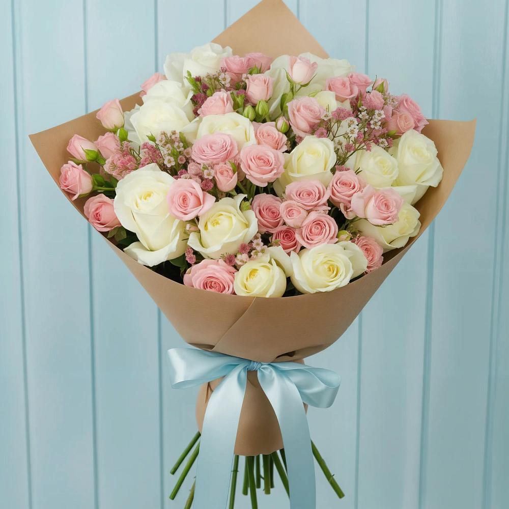 Букет цветов из: Розы в Коврове