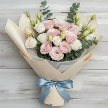 Букет цветов из:  Лизиантусы #REPLACE_PRED# Коврове