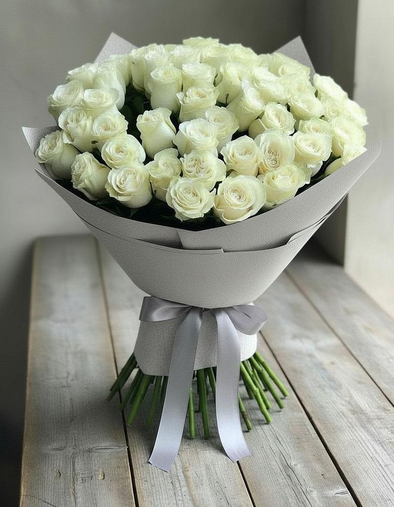 Букет 35 Белых роз в Коврове