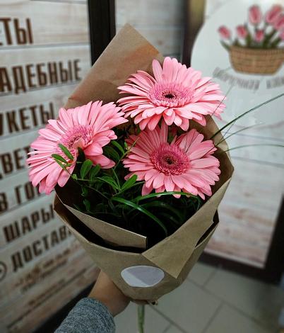 Букет цветов из: Герберы в Коврове