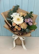 Букет цветов из:  Герберы и Хризантемы в Коврове