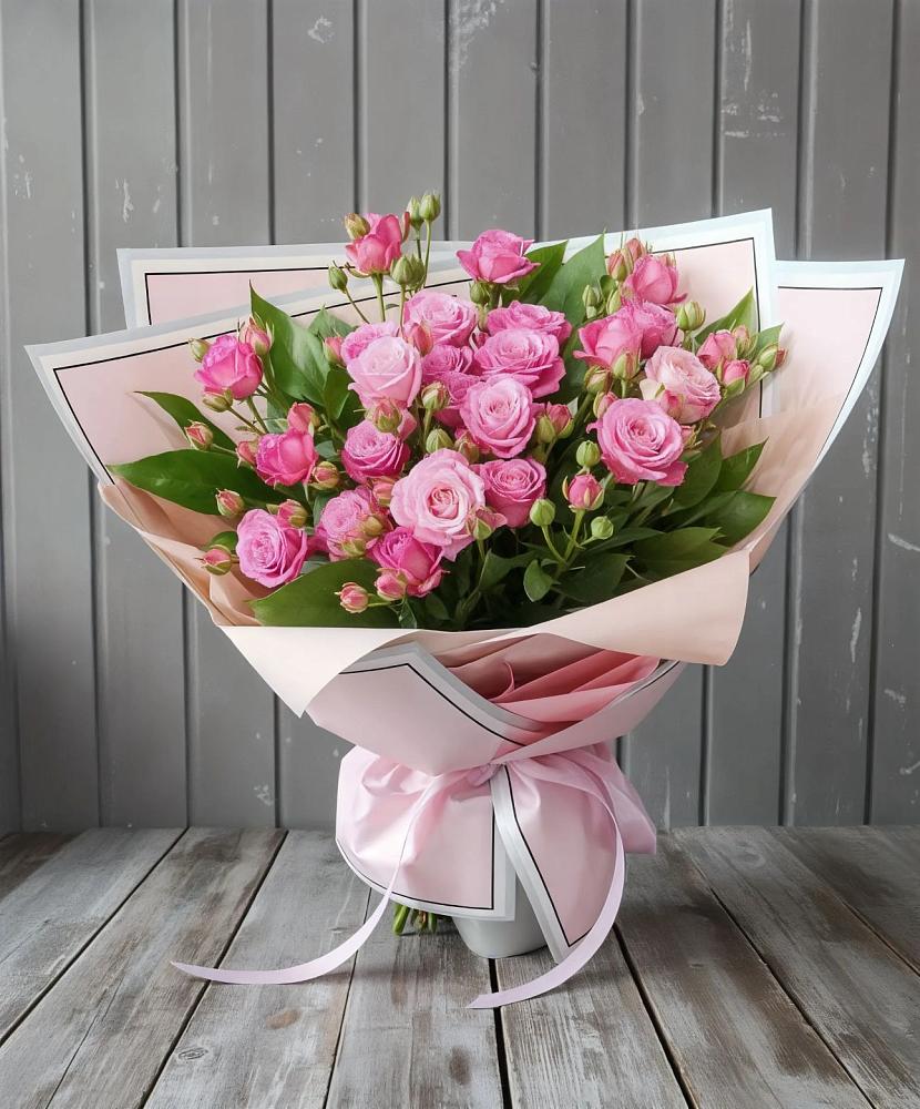 Букет Розовый кустик в Коврове