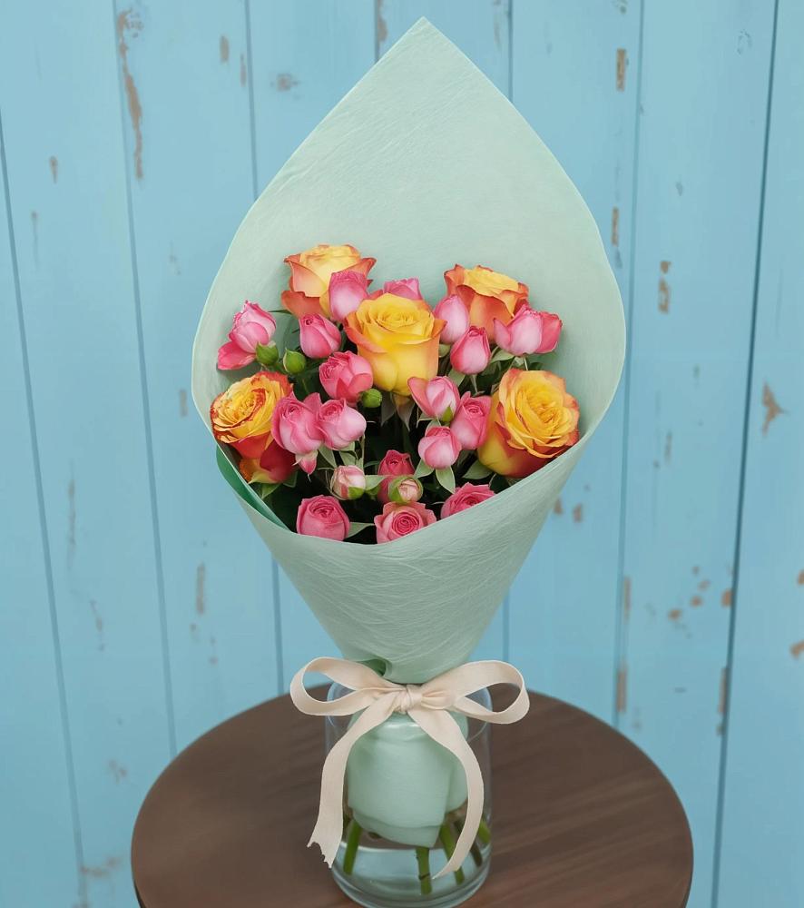 Букет цветов из: Розы в Коврове