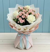 Букет цветов из:  Розы в Коврове