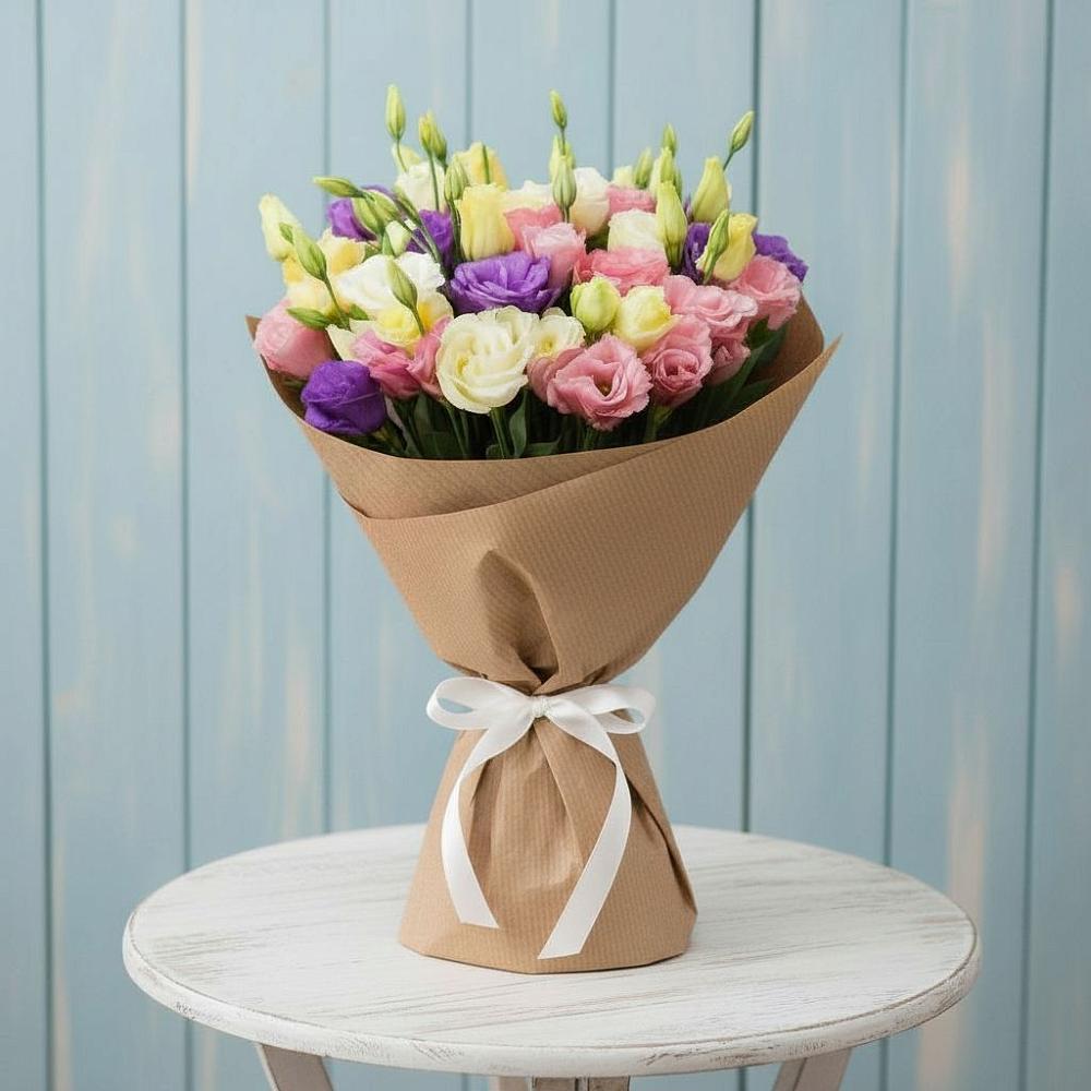 Букет цветов из: Лизиантусы в Коврове