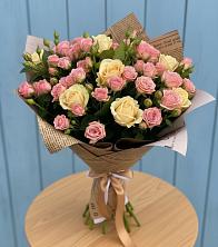 Букет цветов из:  Розы в Коврове
