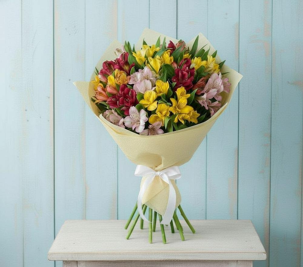 Букет цветов из: Альстромерии в Коврове
