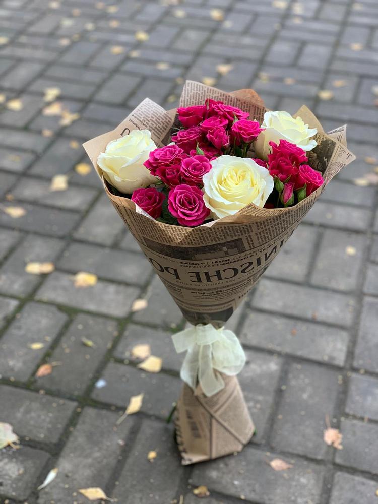 Букет цветов из: Розы в Коврове