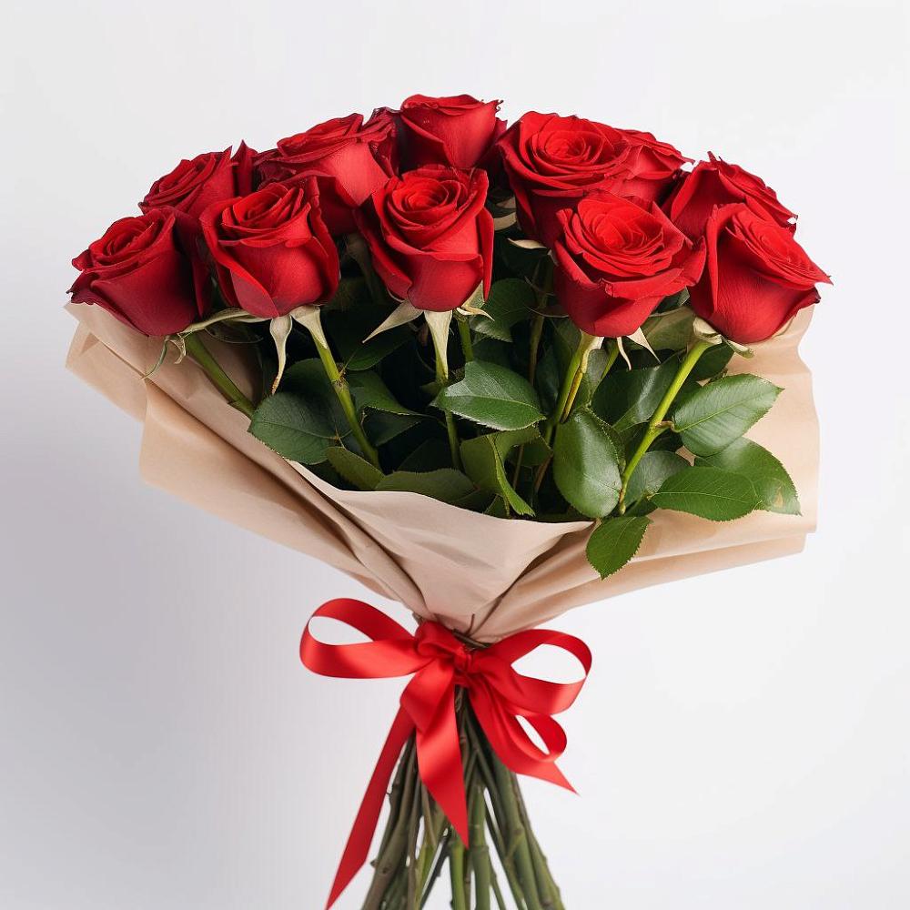 Букет 11 Красных роз Эдлесс Лав в Коврове