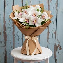 Букет цветов из:  Орхидеи и Розы в Коврове