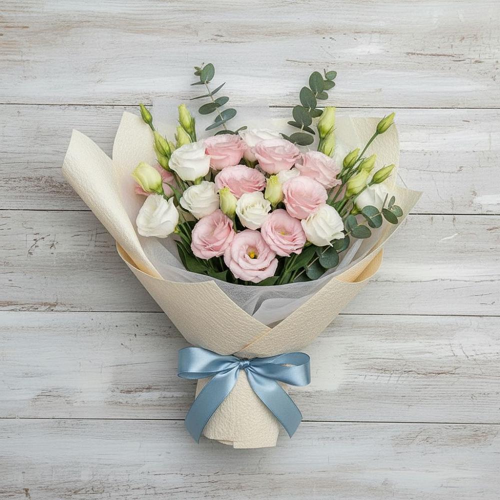 Букет цветов из: Лизиантусы в Коврове